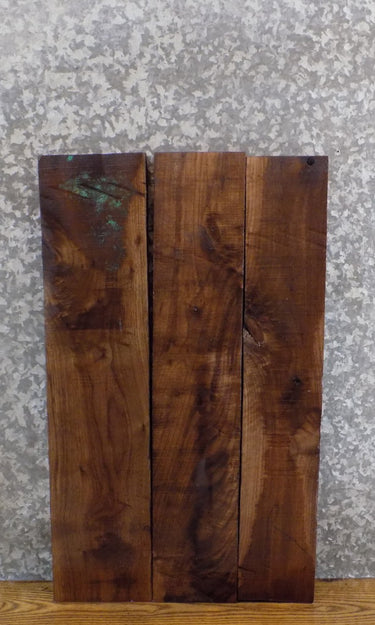 3- Reclaimed Kiln Dried Black Walnut Craft Pack/Lumber Boards 11037-11039